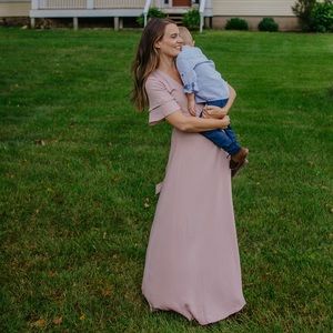 HM Blush Wrap dress